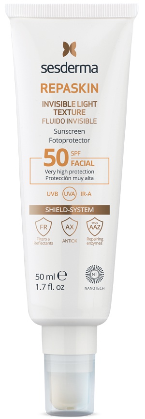 Sesderma Repaskin Invisible Fluid Facial Sunscreen SPF 50