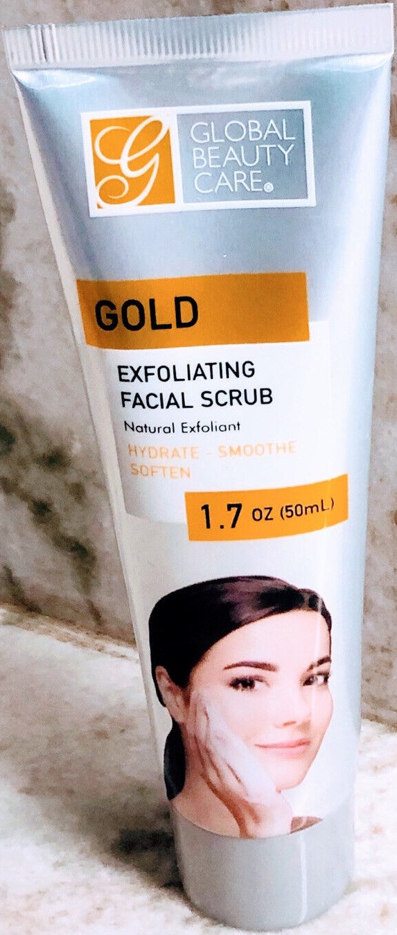 Global Beauty Care Gold Exfoliating Facial Scrub