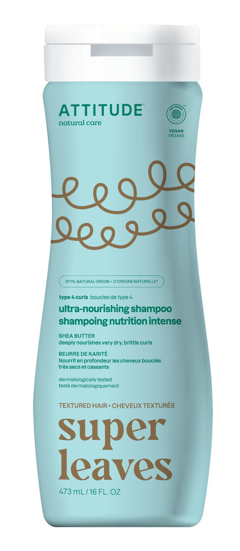 Attitude Super Leaves™ Ultra-nourishing Shampoo For Curly Hair