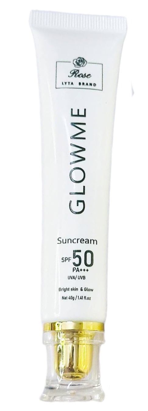 Rose Lyta Brand Glowme Suncream SPF 50 Pa +++