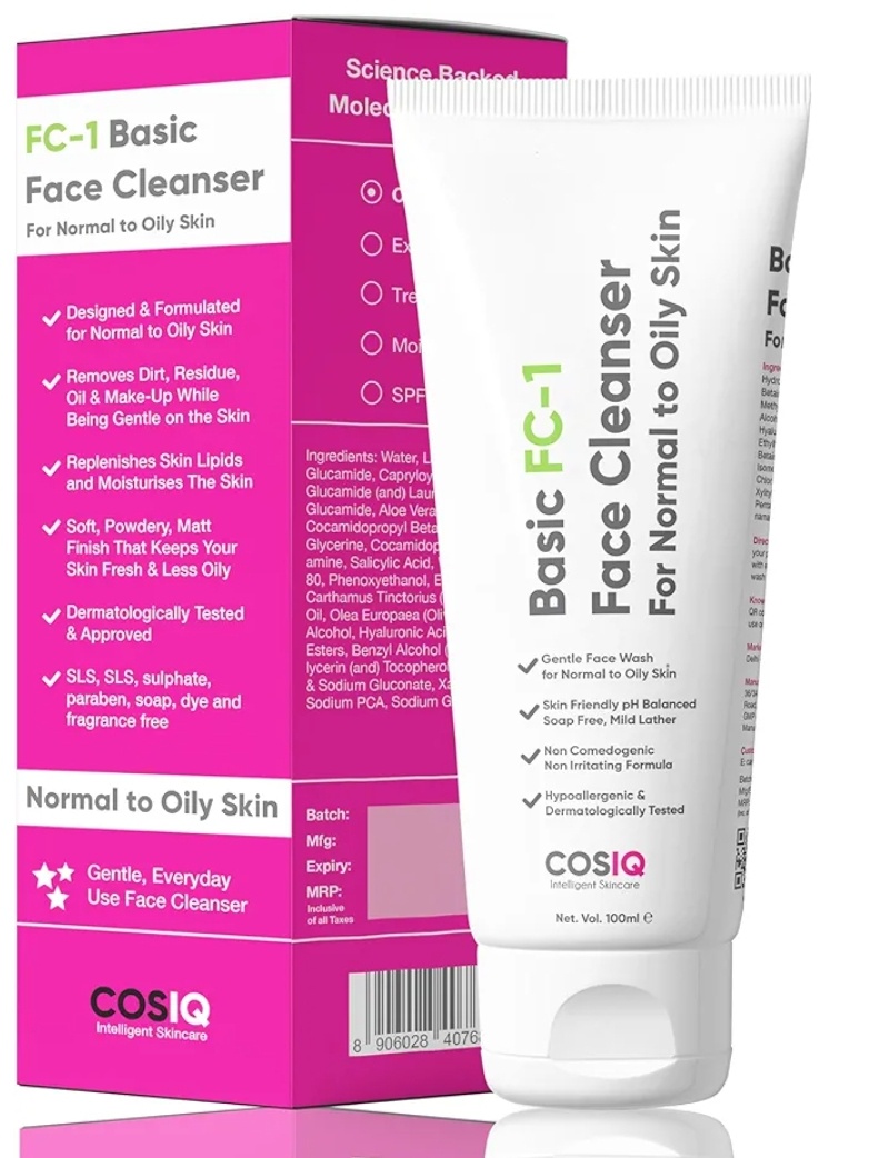 COS-IQ Fc-1 Face Cleanser For Oily Skin