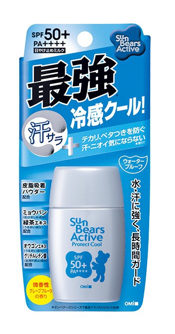 OMI Menturm Sun Bears Active Protect Cool Sunscreen SPF 50+ Pa++++