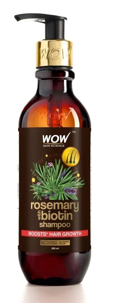 WOW skin science Rosemary Biotin Shampoo