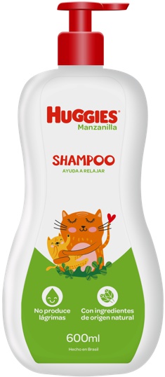 Huggies Shampoo Manzanilla