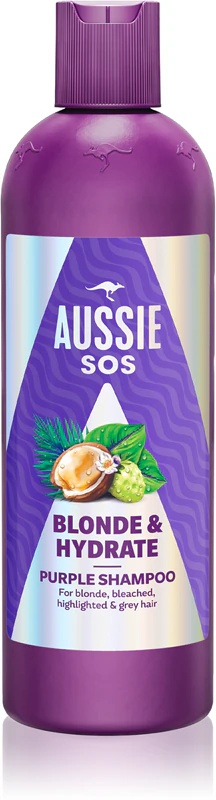 Aussie SOS Blonde & Hydrate Purple Shampoo