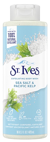 St Ives Exfoliating Body Wash Sea Salt And Pacific Kelp