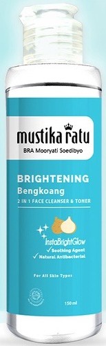 Mustika Ratu Brightening Bengkoang 2 In 1 Cleanser & Toner