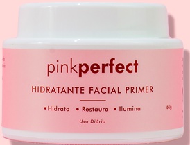 pink perfect Hidratante Facial Primer Efeito Matte