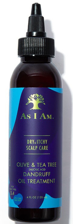 As I Am Dry And Itchy Scalp Care Olive And Tea Tree Dandruff Oil Treatment
