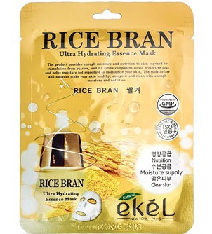 Ekel Rice Bran Ultra Hydrating Essence Mask