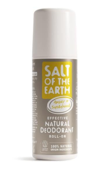 Salt of the Earth Amber And Sandalwood Deodorant Roll-on