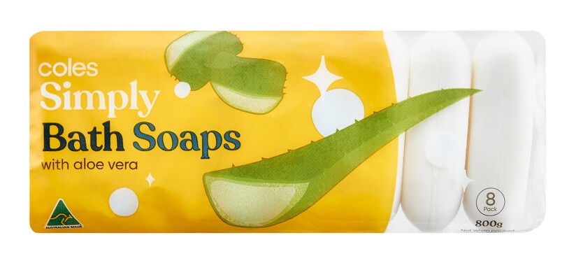 Coles Bath Soaps