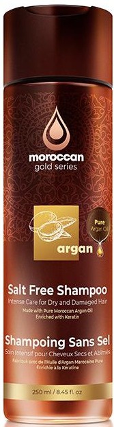 Moroccan gold series Argan Salt Free Shampoo