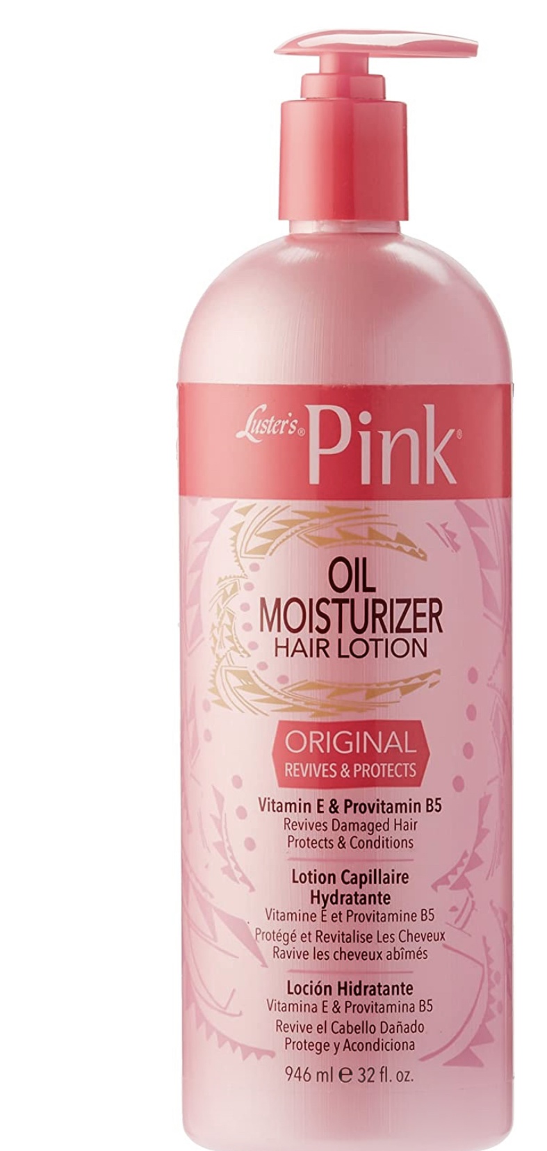 Luster’s Pink Hair Lotion