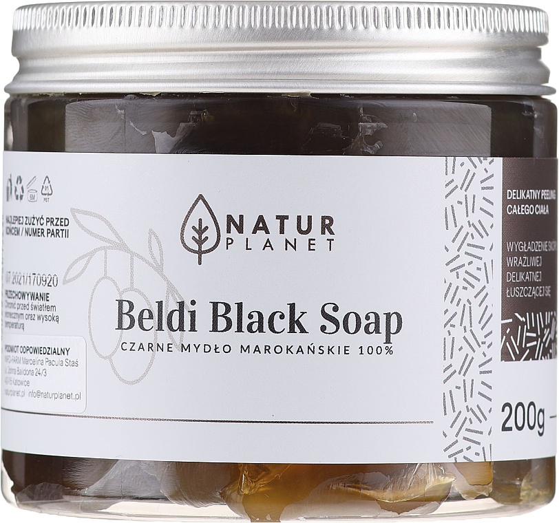 Natur planet Beldi Black Soap