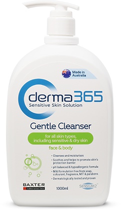 Derma365 Gentle Cleanser (For All Skin Types, Including Sensitive & Dry Skin)
