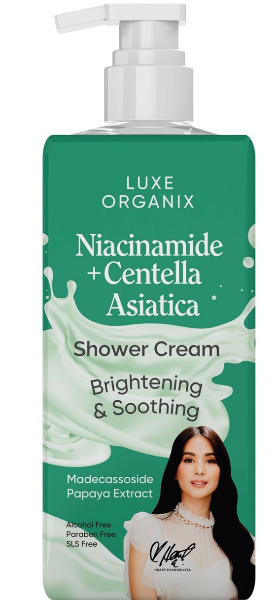 Luxe Organix Niacinamide + Centella Asiatica Shower Cream