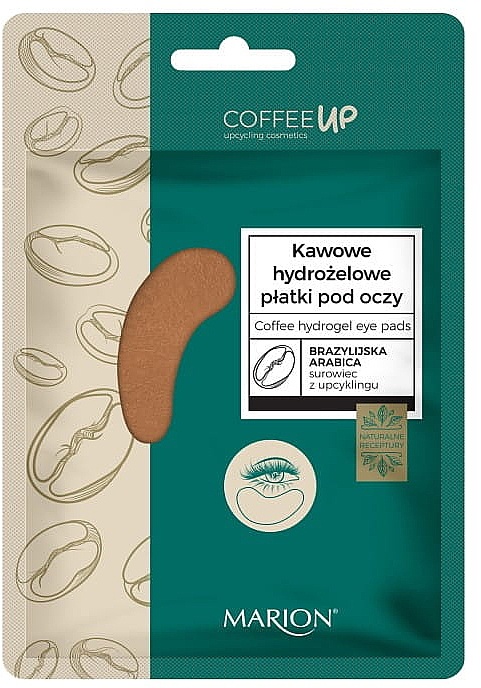 marion Coffee Up Hydrogel Eye Pads