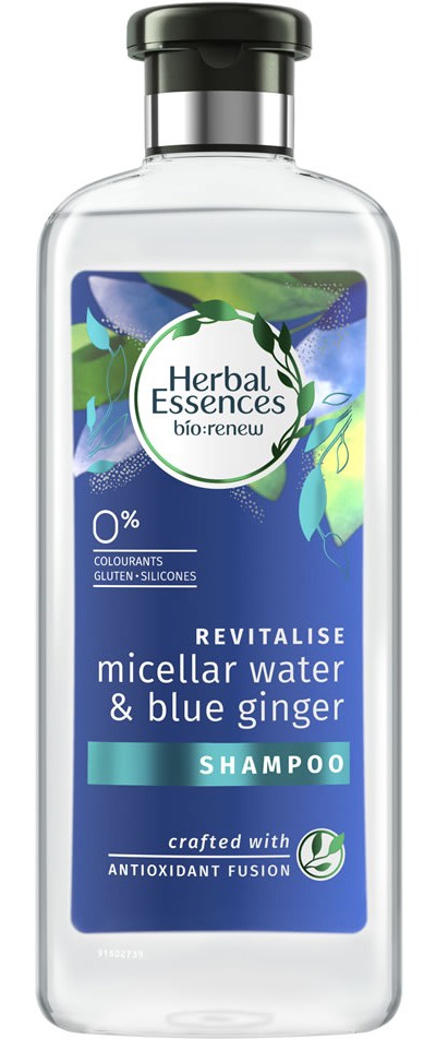 Herbal Essences Bio:renew Revitalise Blue Ginger & Micellar Shampoo