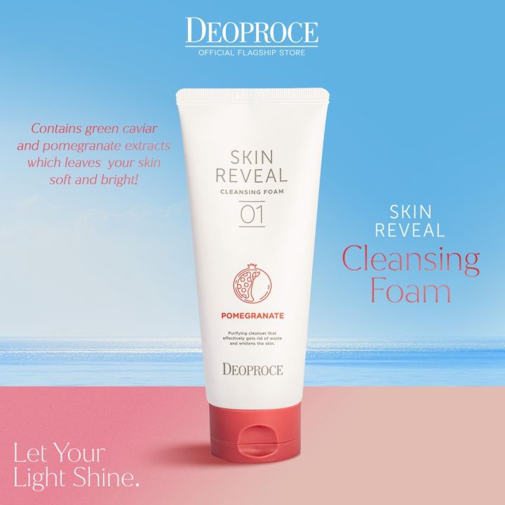 Deoproce Skin Reveal Cleansing Foam