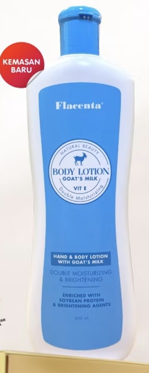 Flacenta Hand & Body Lotion With Goat's Milk