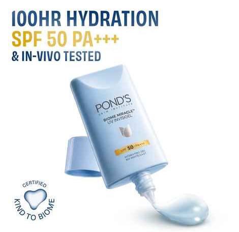 Pond's Ponds Biome Miracle UV Invisigel Moisturiser