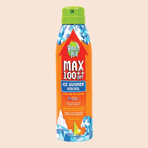 Beach Hut Max 100++ SPF Ice Summer Aerosol
