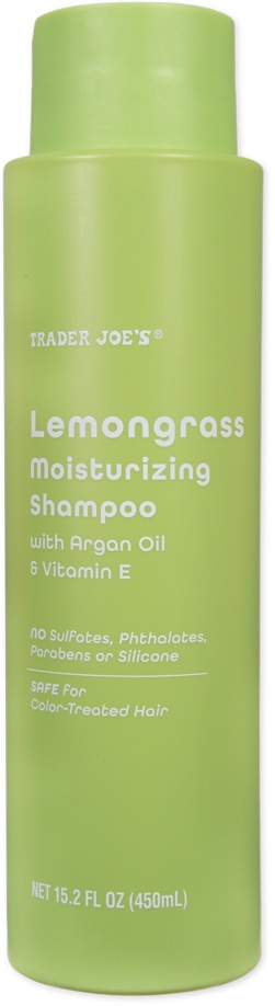 Trader Joe's Lemongrass Moisturizing Shampoo With Argan Oil & Vitamin E