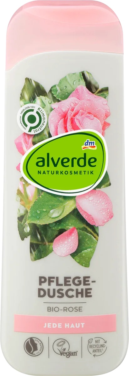 alverde Pflegedusche Bio-Rose