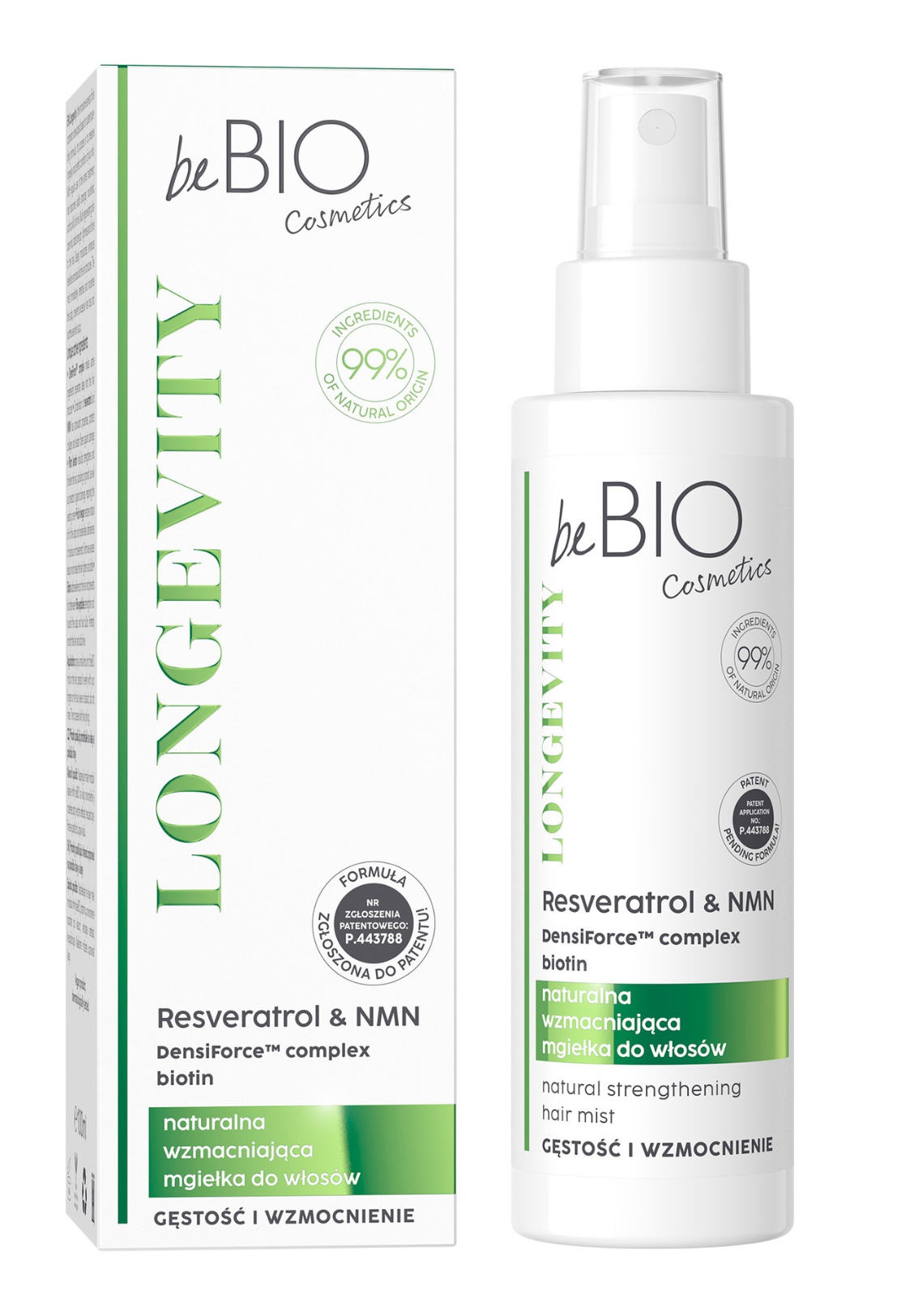 be BIO Longevity Natural Regenerating Hair Mist