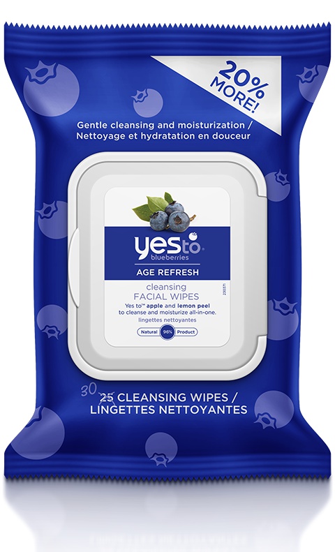 Yes To Blueberry Cleansing Facial Wipes