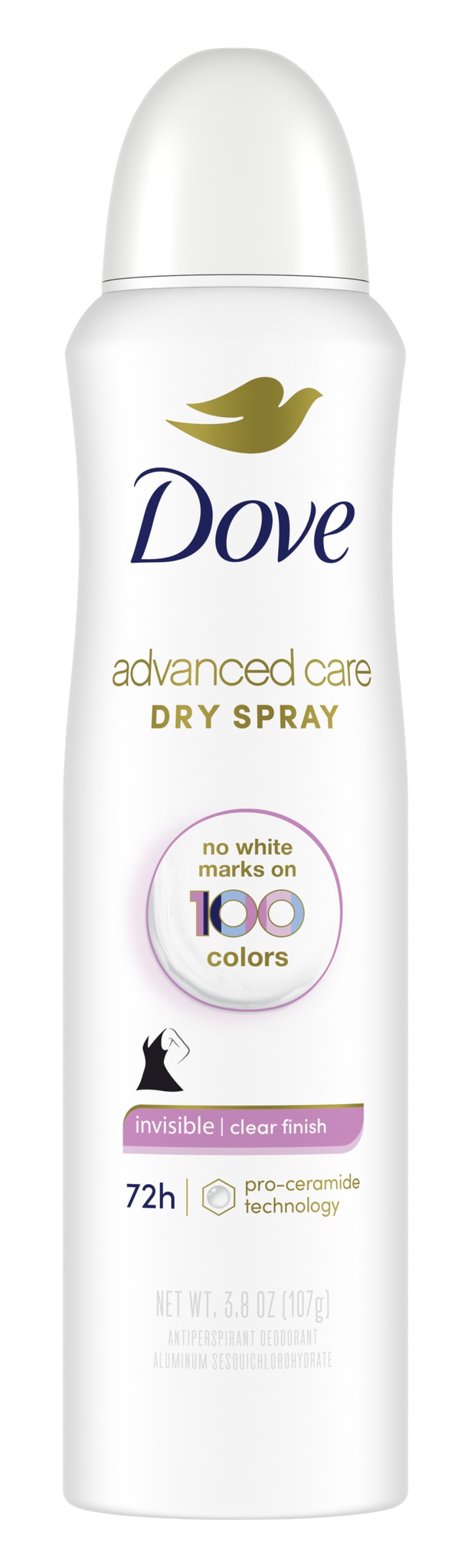 Dove Advanced Care Clear Finish Antiperspirant Dry Spray