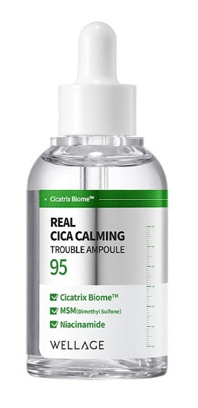 Wellage Real Cica Calming Trouble Ampoule 95