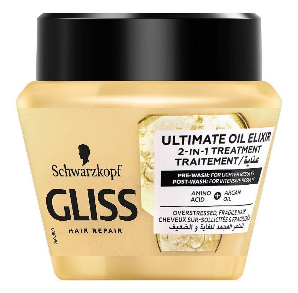 Schwarzkopf Professional Gliss Ultimite Oil Elixir Hair Repair Mask