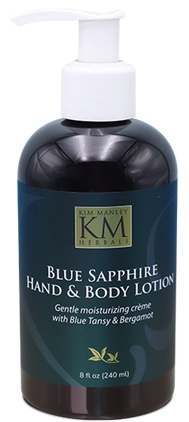 KM Herbals Blue Sapphire Hand & Body Lotion