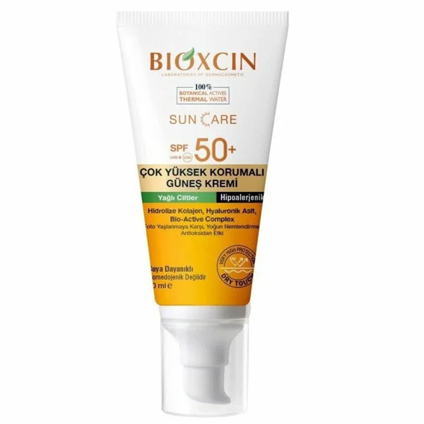 Bioxcin Sun Care SPF 50+ Çok Yüksek Korumalı Güneş Kremi - Yağlı Cilt