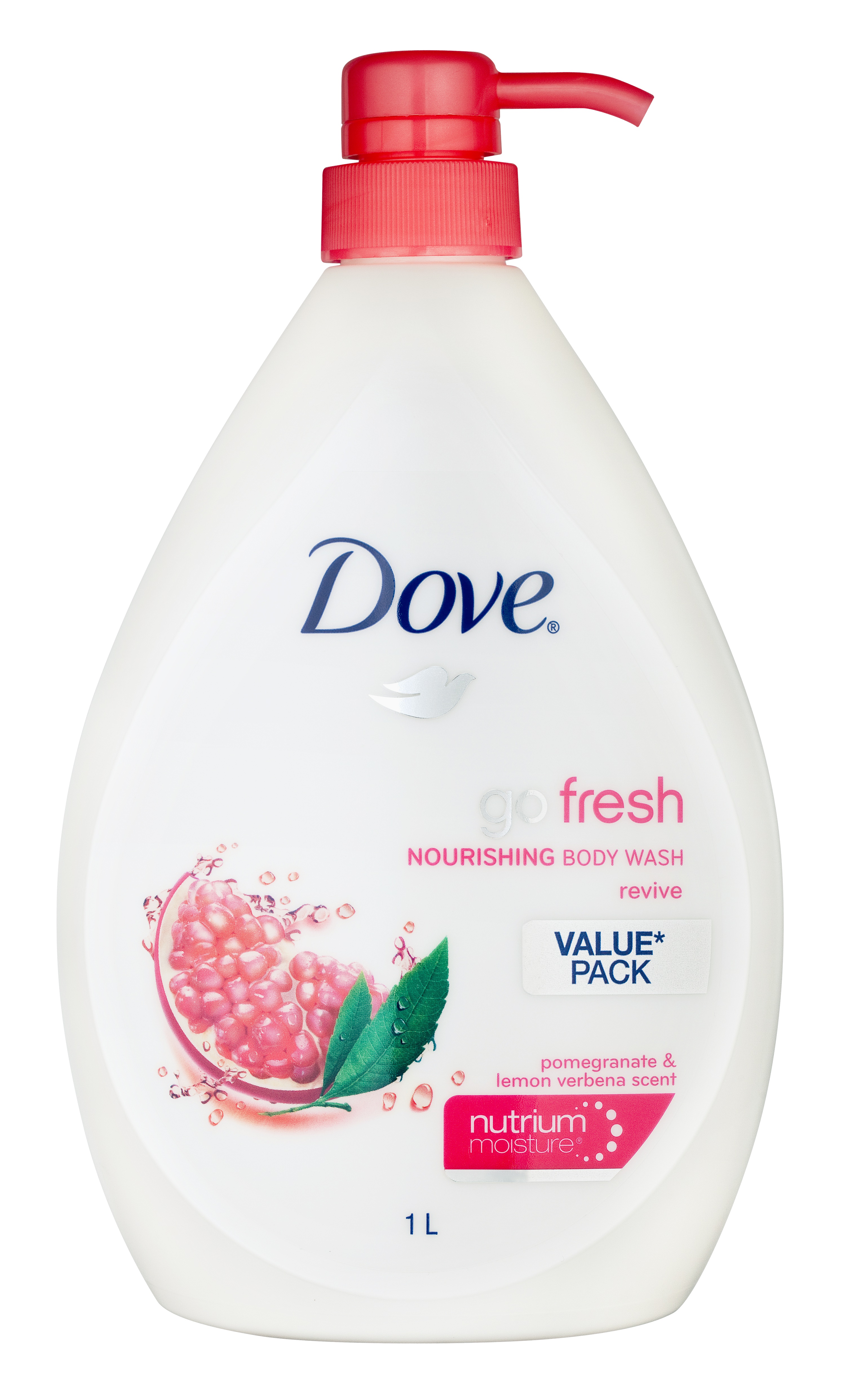 Dove Go Fresh Body Wash Revive Pomegranate & Lemon Verbena 