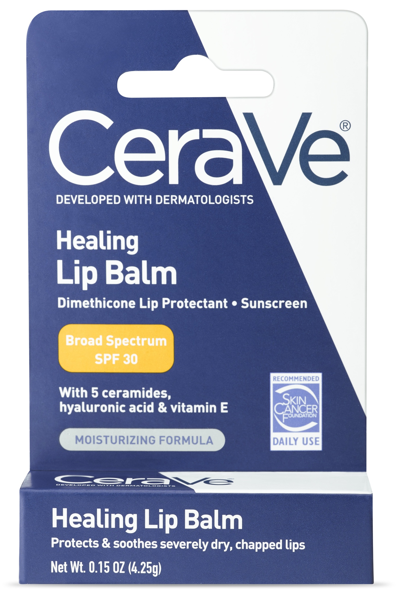 CeraVe Healing Lip Balm SPF 30