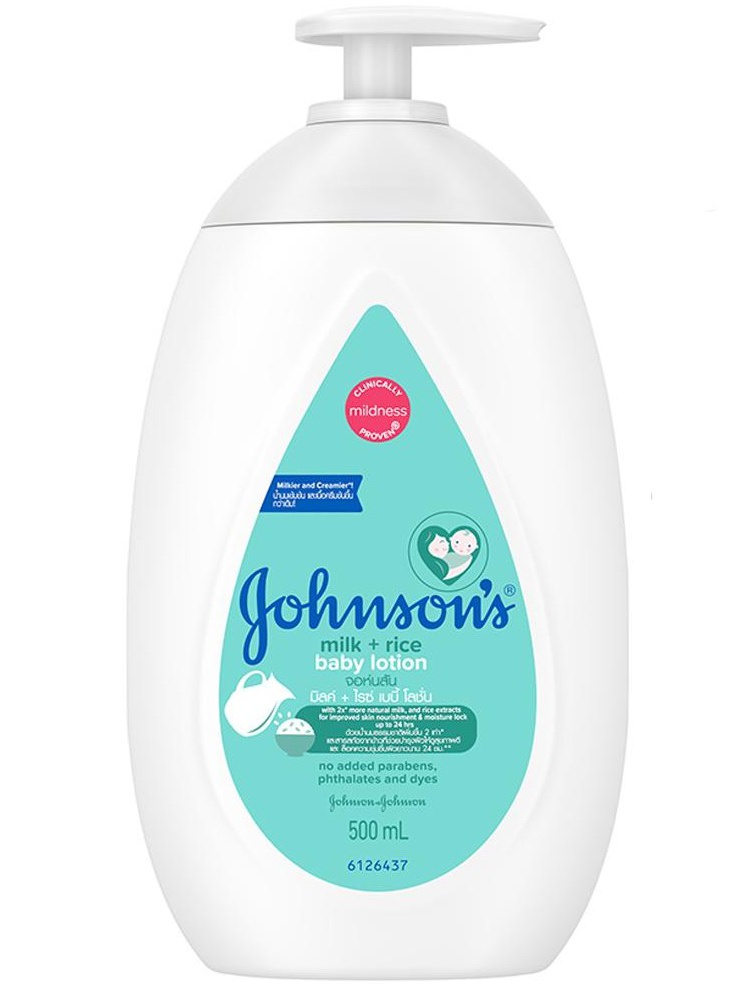 Johnson's Milk + Rice Baby Lotion 2022
