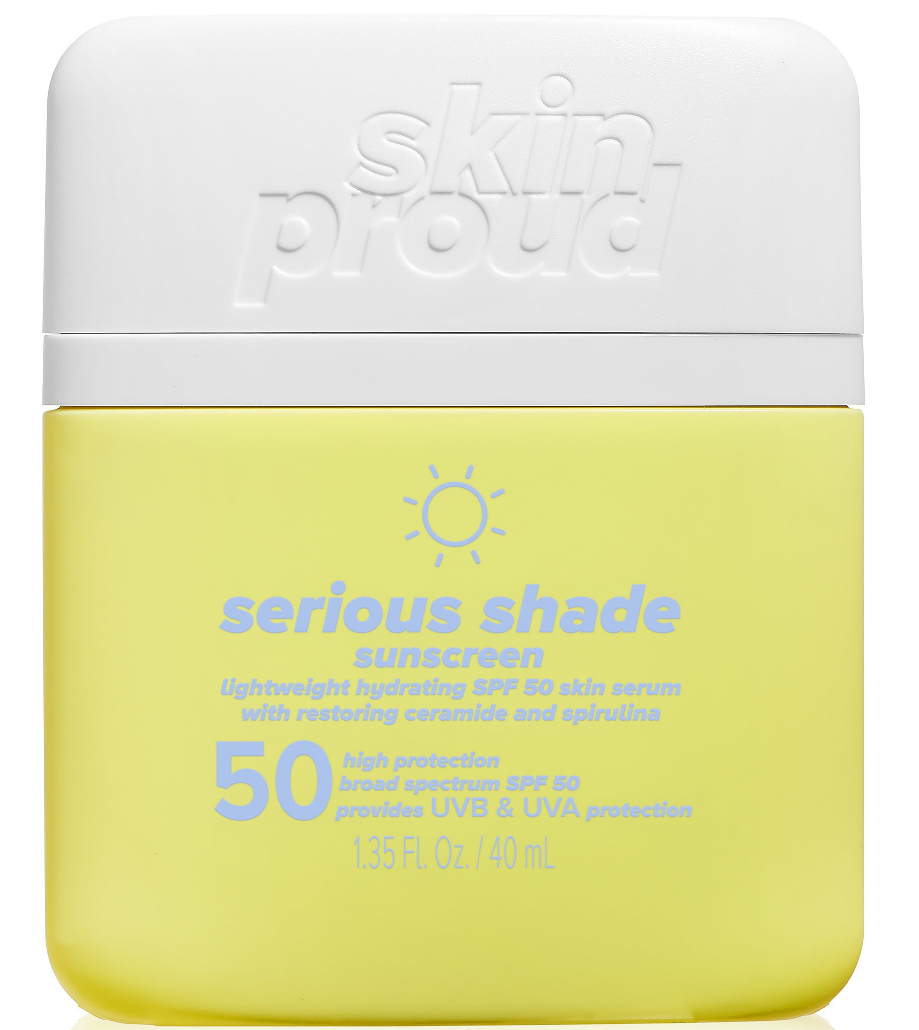 SKIN PROUD Serious Shade - SPF 50 Sunscreen