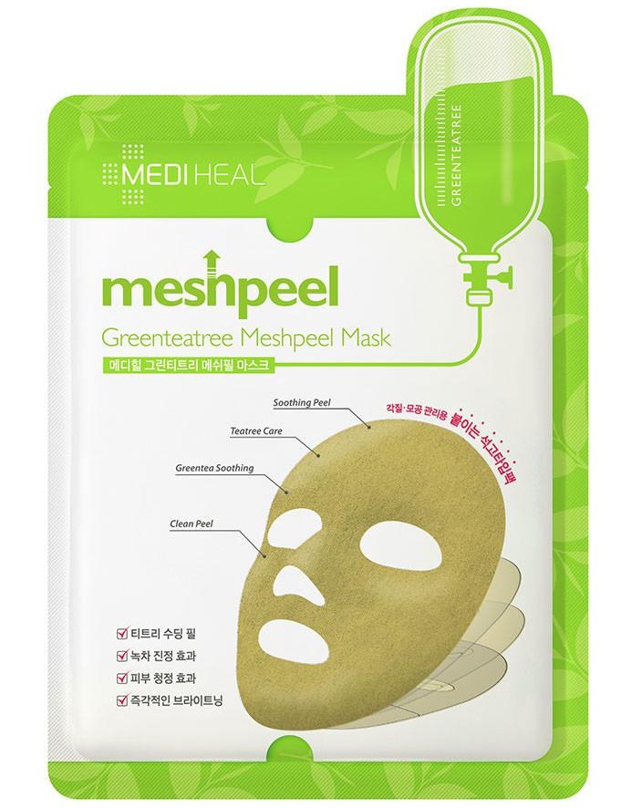 Mediheal Greenteatree Meshpeel Mask