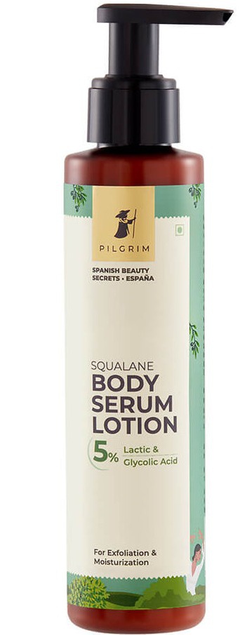 Pilgrim Squalane Body Lotion Serum 5% Lactic & Glycolic Acid