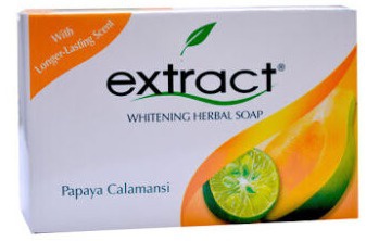 Extract Whitening Herbal Soap Papaya Calamansi