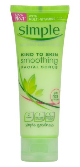Simple Kind To Skin Soothing Facial Scrub