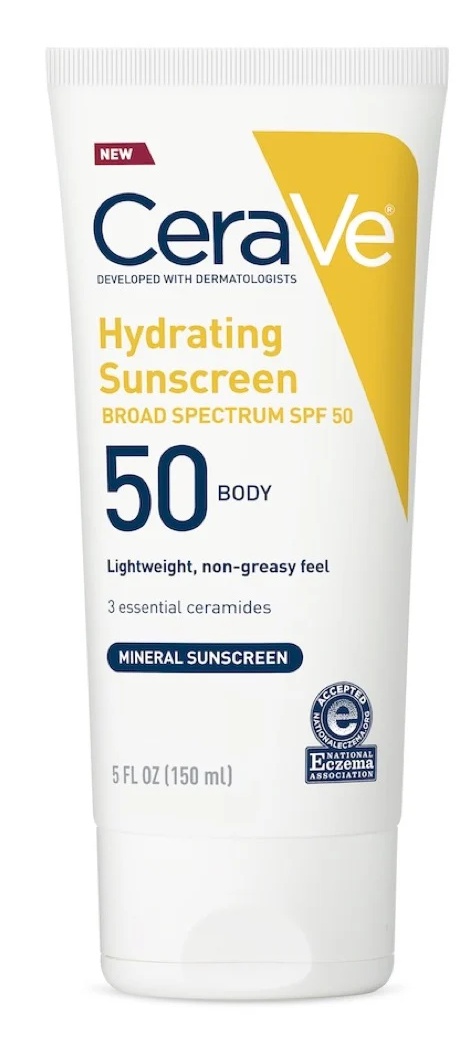 CeraVe Hydrating Sunscreen Spf 50 Body Lotion