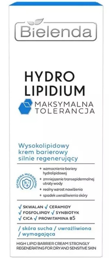 Bielenda Hydro Lipidium Wysokolipidowy Krem Barierowy