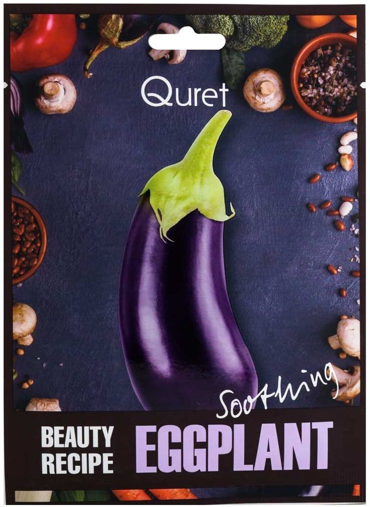 Quret Beauty Recipe Mask - Eggplant