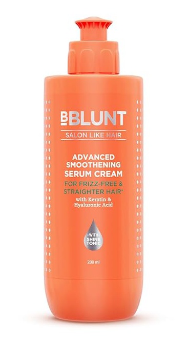 Bblunt Advanced Smoothening Serum Cream With Keratin & Hyaluronic Acid -