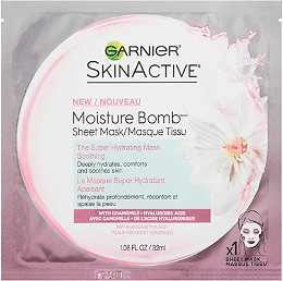 Garnier SkinActive Moisture Bomb Sheet Mask: The Super Hydrating Mask Soothing