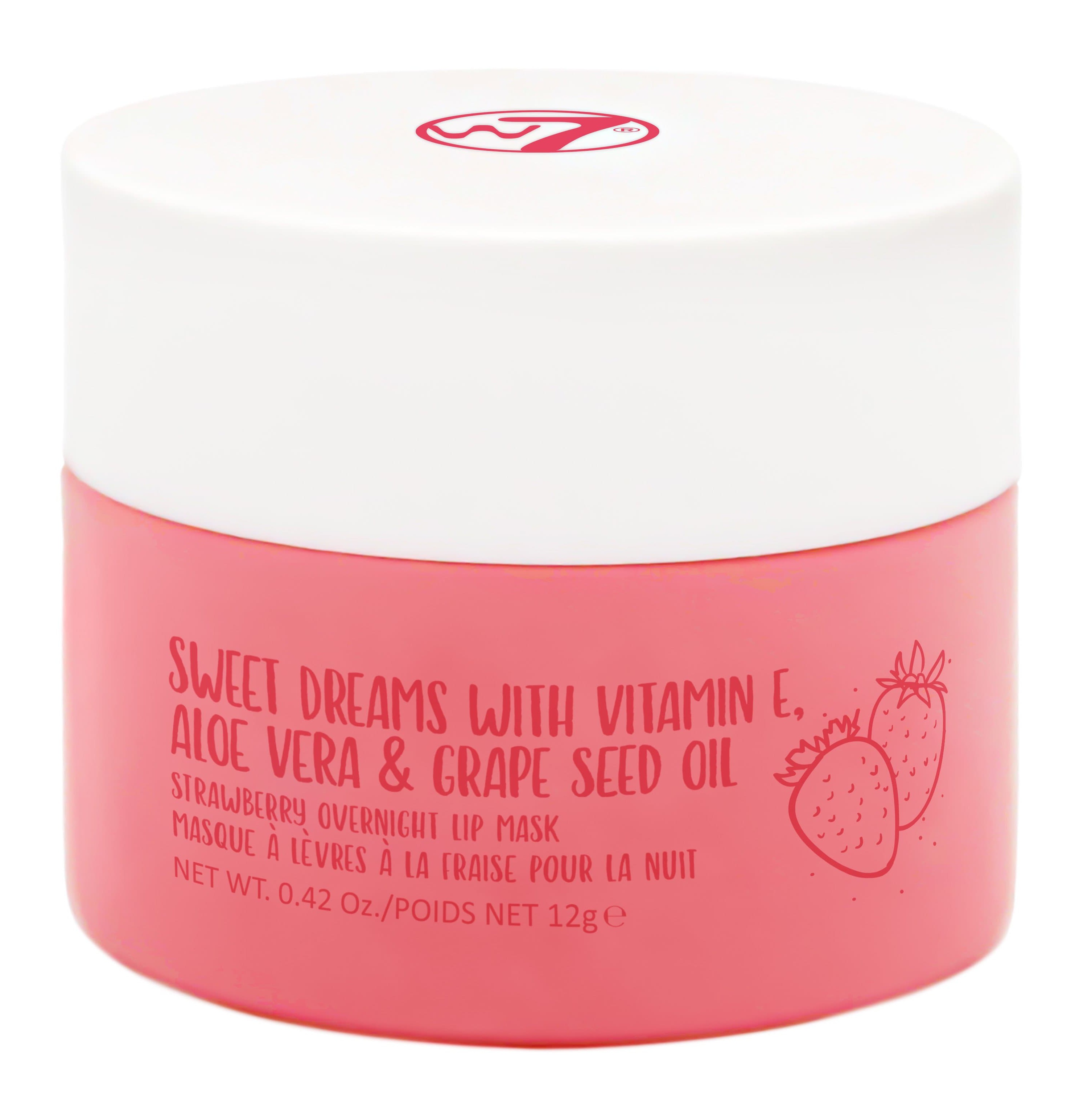 W7 Cosmetics Strawberry Overnight Lip Mask